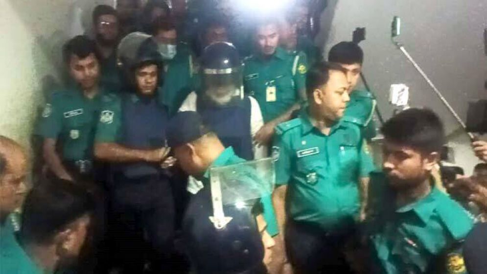 রিমান্ড শেষে কারাগারে এবিএম খায়রুল হক