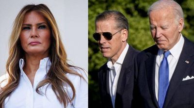বাইডেনের ছেলের বিরুদ্ধে ১০০ কোটি ডলারের মামলার হুমকি মেলানিয়া ট্রাম্পের