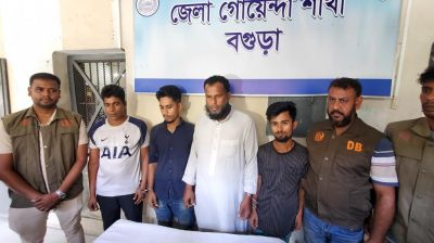 বগুড়ায় প্রাণ ডেইরি ফার্মে ডাকাতি: গ্রেপ্তার ৫