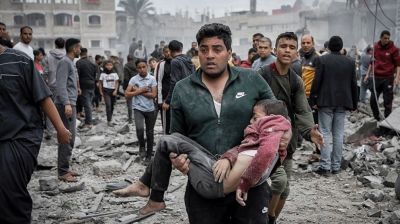 গাজায় ইসরাইলি হামলায় একদিনে ৭৭ ফিলিস্তিনি নিহত