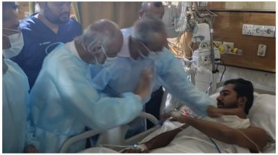 নুরের শয্যাপাশে ড. আবদুল মঈন খান