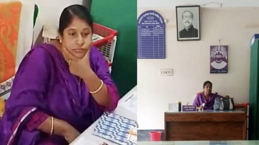 শেখ মুজিবের ছবি টানানো সেই প্রধান শিক্ষিকা সাসপেন্ড