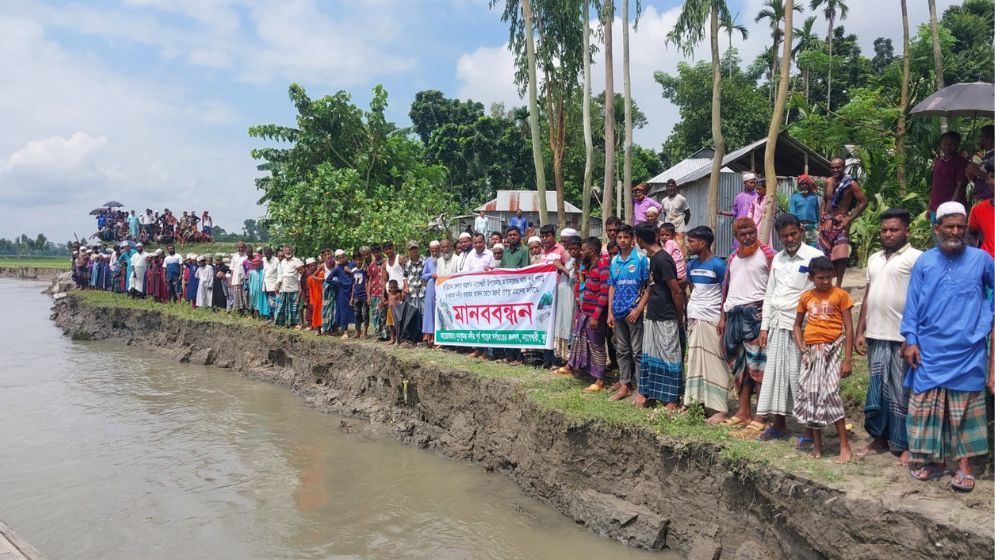দুধকুমার নদের ভাঙনরোধে পদক্ষেপ নেওয়ার দাবি