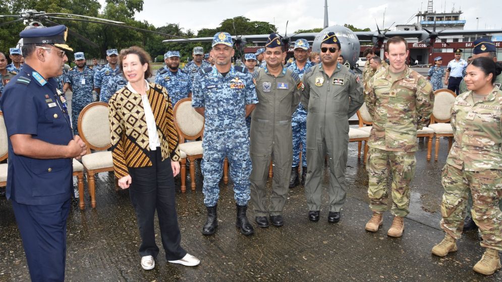 যুক্তরাষ্ট্রের চার্জ ডি অ্যাফেয়ার্সের ‘অপারেশন প্যাসিফিক এঞ্জেল ২৫-৩’ পরিদর্শন