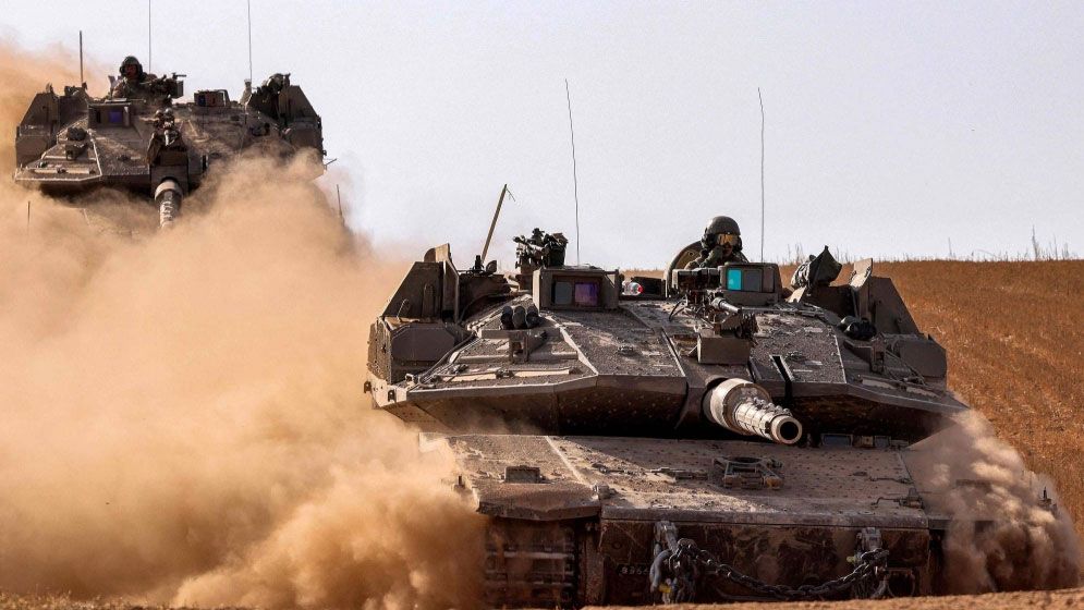 দুই দিক থেকে গাজা শহরের কেন্দ্রে অগ্রসর হচ্ছে ইসরায়েলি সেনারা