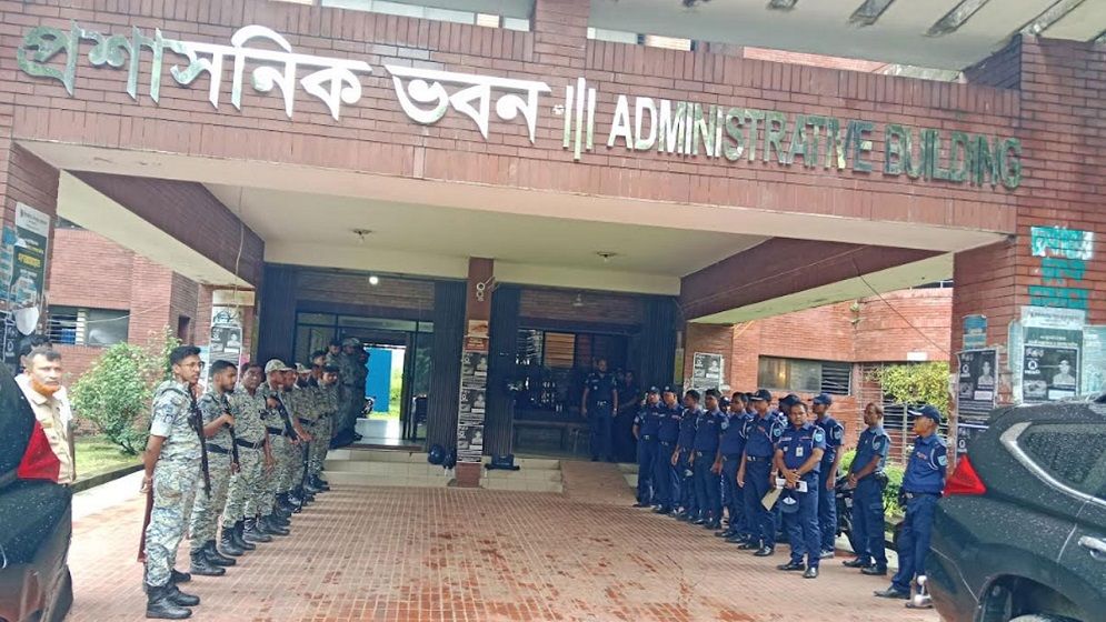 জাকসু নির্বাচন ঘিরে চার স্তরের নিরাপত্তা, মোতায়েন ১৫৩৪ পুলিশ সদস্য