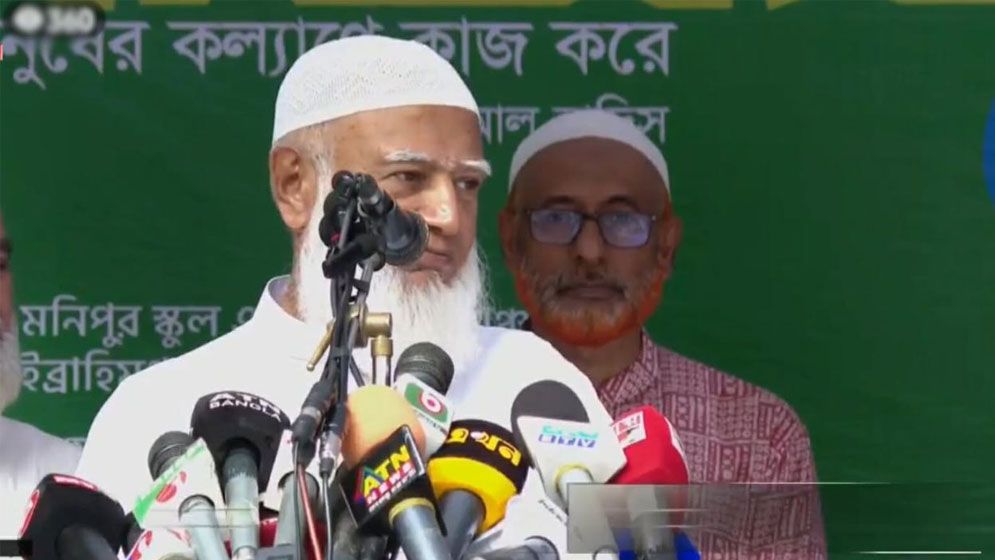 দেড় মাস পর জনসম্মুখে জামায়াত আমির, বললেন সুস্থতা আল্লাহর হাতে