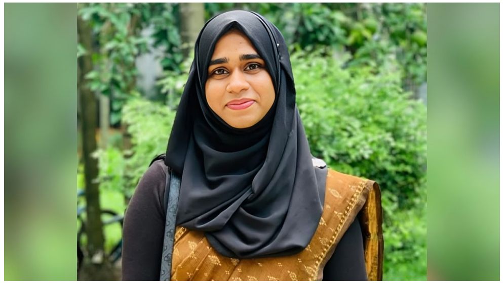 ডাকসু নির্বাচন বর্জনের ঘোষণা ভিপি প্রার্থী তাহমিনার