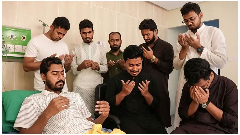 নুরের জন্য কান্নায় ভেঙে পড়লেন ভিপি সাদিক কায়েম