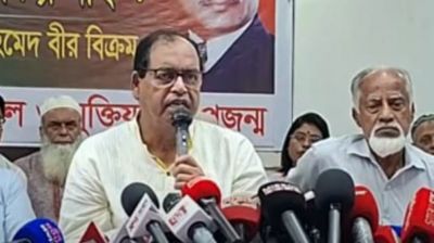 সুষ্ঠু নির্বাচন দিয়ে দেশে গণতন্ত্র প্রতিষ্ঠা করুন :শামসুজ্জামান দুদু