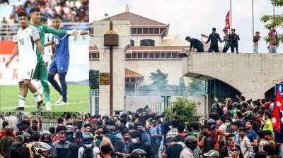 নেপালে আটকে বাংলাদেশ ফুটবল দল, নিরাপদ প্রত্যাবর্তনে তৎপর সরকার