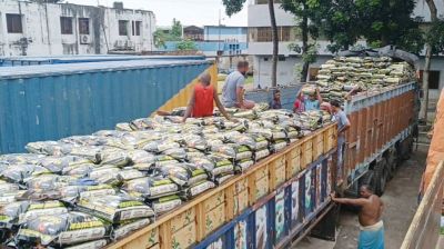 হিলি বন্দর দিয়ে শুল্কমুক্ত ৪৮ হাজার টন চাল আমদানি