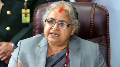 নেপালের প্রধানমন্ত্রী হিসেবে শপথ নিচ্ছেন সুশীলা কার্কি