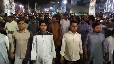 জাকসু নির্বাচনের ফলাফল দাবিতে শাহবাগে শিবিরের বিক্ষোভ