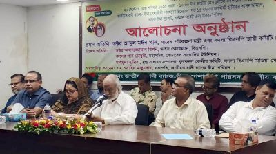 স্বৈরাচারী আওয়ামী লীগ দেশের অর্থনীতি ধ্বংস করে দিয়ে গেছে: মঈন খান