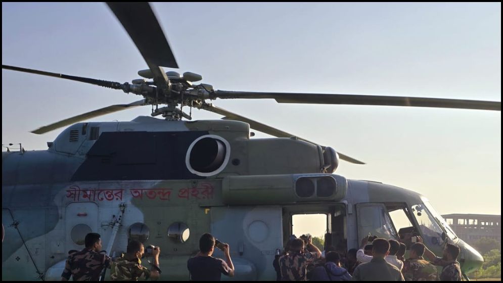 মাইন বিস্ফোরণে আহত বিজিবি সদস্যকে ঢাকায় স্থানান্তর