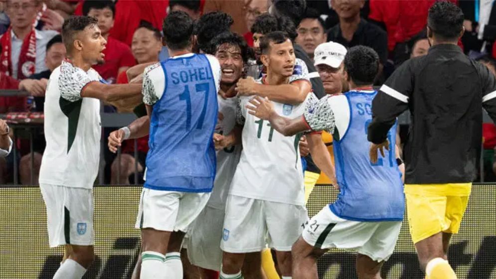 হংকংয়ের সঙ্গে ড্র করলো বাংলাদেশ