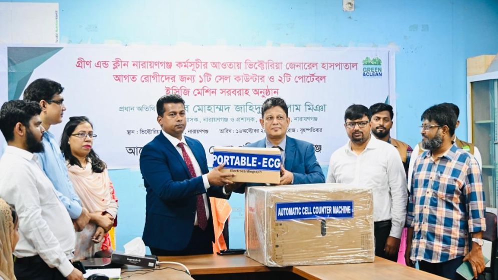 ডিসি জাহিদুল ইসলামের উদ্যোগে ভিক্টোরিয়া হাসপাতালে আধুনিকতার ছোঁয়া