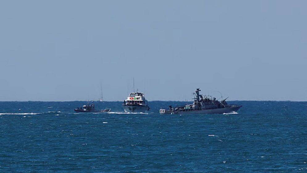 গাজার উদ্দেশে যাওয়া শেষ ত্রাণবাহী নৌযান ‘ম্যারিনেট’ আটক