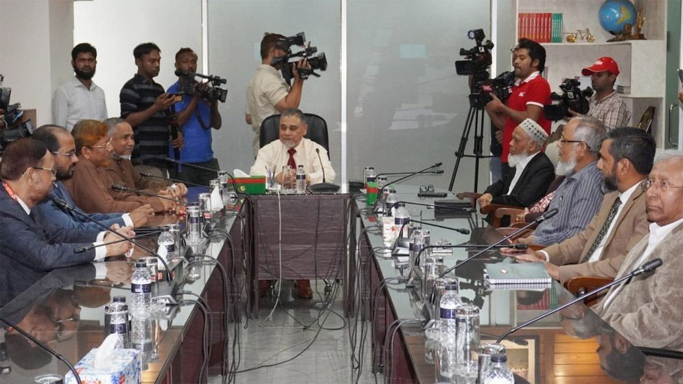 সিইসির সঙ্গে জামায়াতের বৈঠক