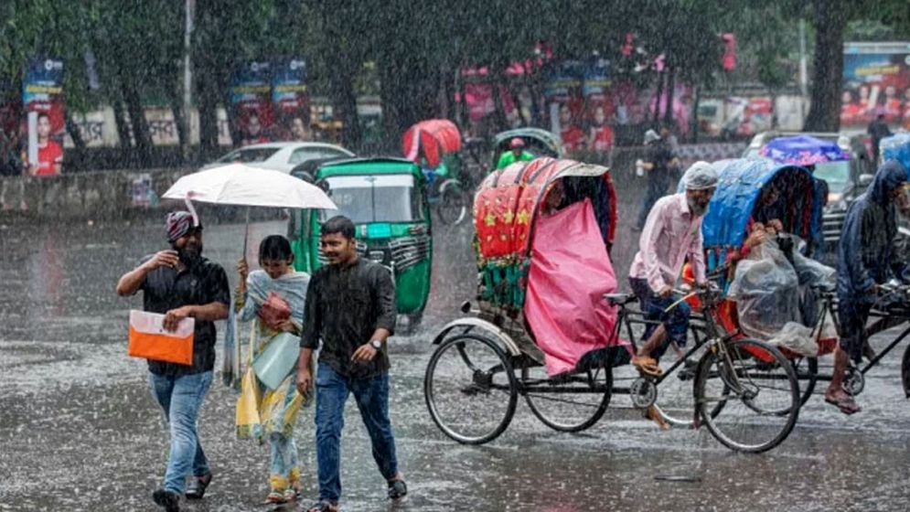 তিন বিভাগে বৃষ্টির আভাস