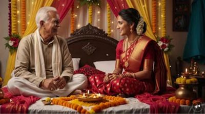 বৃদ্ধের ভীমরতি, বিয়ের রাতেই পরপারে