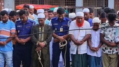 ৮ ঘণ্টার প্যারোলে বাবার জানাজায় যুবলীগ নেতা