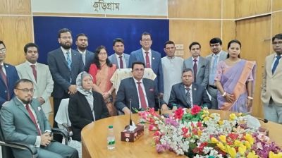 ম্যাজিস্ট্রেট আদালত উদ্বোধন করেন হাইকোর্টের বিচারপতি শশাঙ্ক শেখর সরকার