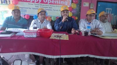 তাড়াশে টাইফয়েড টিকাদান ক্যাম্পেইনের উদ্বোধন