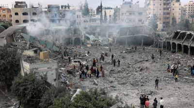 গাজায় ইসরায়েলি হামলা আরও তীব্র, শহর ছাড়তে হুঁশিয়ারি