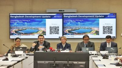 চলতি অর্থবছরে জিডিপি প্রবৃদ্ধি ৪.৮ শতাংশে পৌঁছাতে পারে: বিশ্বব্যাংক