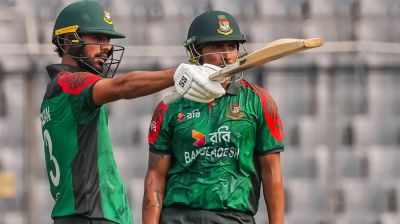 সেঞ্চুরির আক্ষেপে সাইফ-সৌম্য, তবু রেকর্ড গড়া জুটিতে উজ্জ্বল বাংলাদেশ