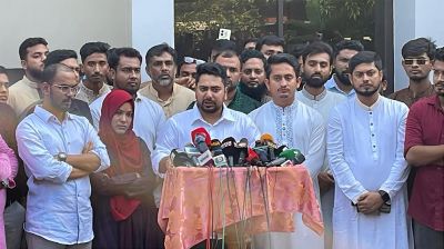 আগামী নির্বাচনেই তত্ত্বাবধায়ক সরকার আনার সুযোগ নেই : নাহিদ ইসলাম