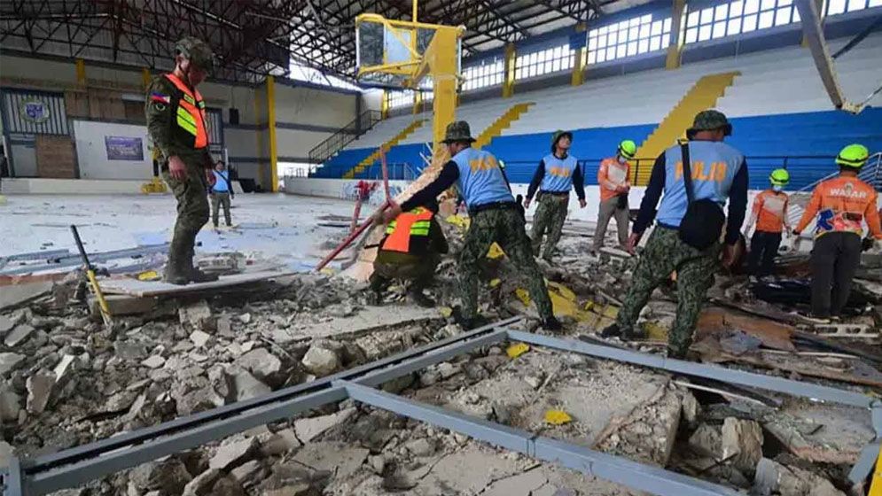 ফিলিপাইনে ৬.৯ মাত্রার শক্তিশালী ভূমিকম্পে নিহত ২৬