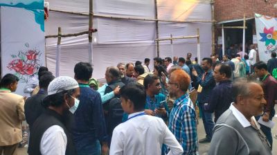 ডিআরইউ নির্বাচনের ভোটগ্রহণ চলছে