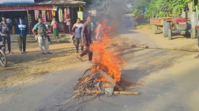 রাঙামাটিতে ৩৬ ঘণ্টার হরতাল চলছে