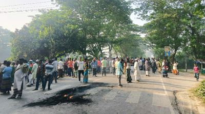 ফরিদপুরে নিষিদ্ধ ঘোষিত আওয়ামী লীগের অবরোধ