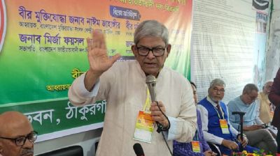 বিএনপি মুক্তিযুদ্ধের দল, শান্তিপূর্ণ বাংলাদেশ গড়ার আহ্বান মির্জা ফখরুলের