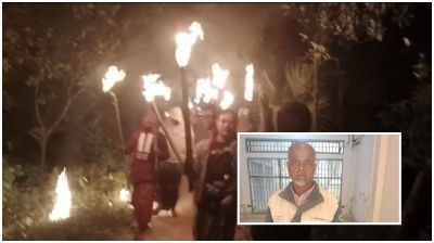 গভীর রাতে কটিয়াদীতে নিষিদ্ধ আওয়ামী লীগের মশাল মিছিল, আটক ১