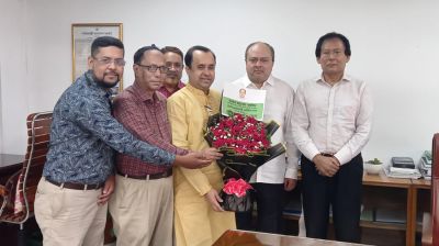 এলজিইডির নতুন প্রধান প্রকৌশলীকে বৃহত্তর নোয়াখালী সমিতির শুভেচ্ছা