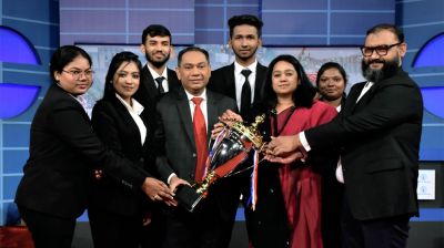 ছায়া সংসদে একই মঞ্চে সানজিদা তুলি ও ব্যারিস্টার আরমান