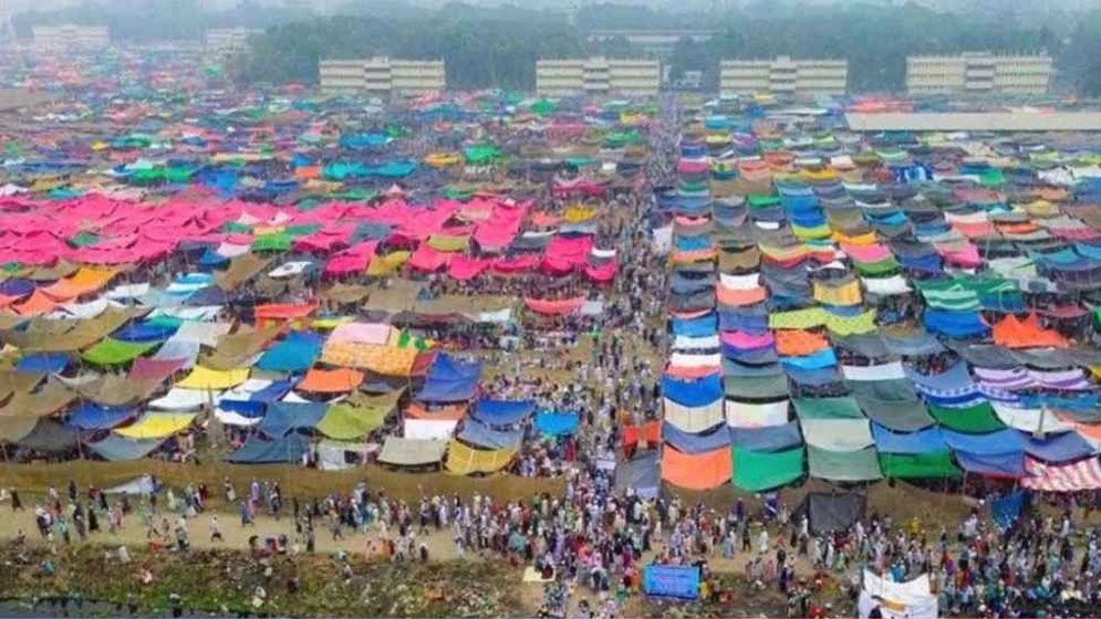 টঙ্গীতে জোড় ইজতেমায় লাখো মুসল্লির ঢল