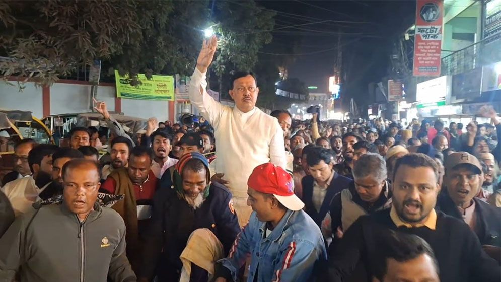 বিএনপির মনোনয়ন বাতিলের দাবিতে বিক্ষোভ, স্বতন্ত্র প্রার্থিতার ঘোষণা চুন্নুর