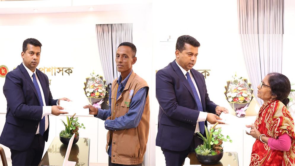 অসহায়দের ভরসার নাম ডিসি জাহিদুল ইসলাম