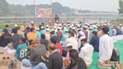 শহীদ হাদির রুহের মাগফেরাত কামনায় কিশোরগঞ্জে দোয়া মাহফিল