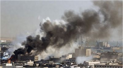 ইয়েমেনি বন্দরে সৌদির নেতৃত্বে বিমান হামলা