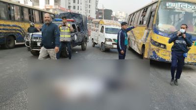 বনশ্রীতে বাসচাপায় পথচারী নিহত