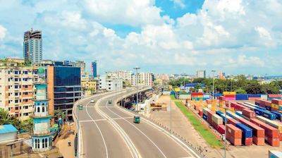 ঢাকা এলিভেটেড এক্সপ্রেসওয়ের ফার্মগেট নামার র‍্যাম্প বন্ধ