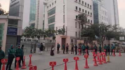 এভারকেয়ার হাসপাতালের সামনে নিরাপত্তা জোরদার