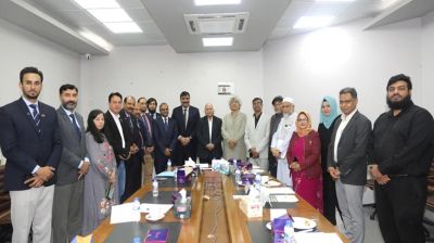 ইউজিসি চেয়ারম্যানের সঙ্গে পাকিস্তান উচ্চশিক্ষা কমিশনের প্রতিনিধিদলের সাক্ষাৎ